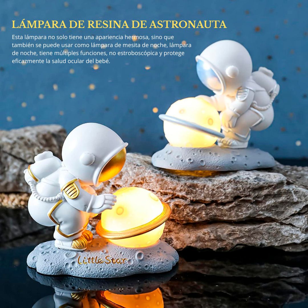 Miniatura 4 de Lampara De Mesa Noche Astronauta